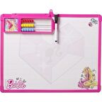 Barbie Yazı Tahtası Abaküslü 30x40 Dsn020