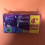 PAREX ÇİZMEZ SÜNGER OLUKLU 4LÜ