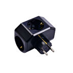 VİKO Yonca Plus Üçlü Siyah