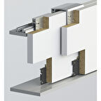 Albatur Gardrop Sürgü Mekanizması 100 Kg İç Kapak