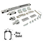 Albatur Kapı Sürgü Mekanizması Tek Yön 120 Kg 2000Mm Setbox