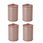 Fika One Seramik 4 Adet 650 Ml Pembe Saklama Kabı D-NEONE065-03