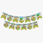 Safari Temalı İyi ki Doğdun Banner