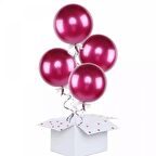 Krom Bobo Baloon Fuşya 18 inç