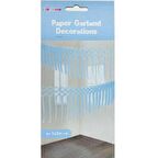 Arka Fon Mavi Asma Süs