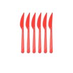 Kırmızı Plastik Bıçak