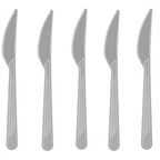 Gümüş Plastik Bıçak