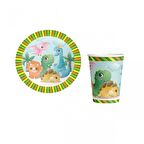 Dinozor Tabak Bardak Seti