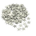 Şeffaf Balon İçi Konfeti Gümüş Yıldız