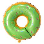 Donut Folyo Balon Yeşil 70 cm