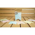 Makaron Gold Konfetili Dekorasyon Banner