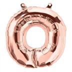 O Harf Rose Gold Folyo Balon 40 inc 100 cm