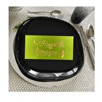 Gold Yaldızlı Açık Yeşil Hoş Geldin Ramazan Peçete 16 lı