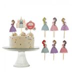 Prensesler Temalı Şatolu Arabalı Kürdan 10 lu