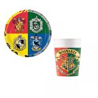 Harry Potter Hogwarts Tabak Bardak 8 li