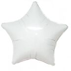 Yıldız Folyo Balon Beyaz 18 inç