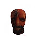 Halloween Korku Maskesi Transparan Robot Yüz