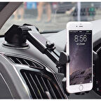 Torpido Üstü Teleskopik Araç Telefon Tutucu 