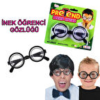 İnek Öğrenci Gözlüğü Şaka Gözlüğü 