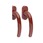 TOOL 2 PARÇA  KAHVERENGİ PVC PENCERE KOLU 