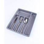 GRİ - 5 BÖLMELİ ÇEKMECE İÇİ KAŞIKLIK 36x29x5cm 