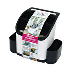 Plastik Kaşıklık Organizer Tezgah Üstü 