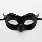 Siyah Renk Masquerade Kostüm Partisi Venedik Balo Maskesi 