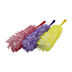 Renkli İp  Toz Alma Püskülü   Püskül=36 Cm + Renkli Plastik Sap=19cm = 55cm  Brkt-910248 