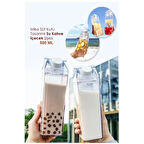 Süt Kutusu Meyve Suyu Taşıma Şişesi