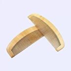 12'li Oval Dar Dişli Ahşap Tarak Seti