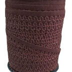 Çamaşır Askısı Şerit En 1 Cm Kahverengi 1 Metre