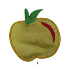 Aplike Ütü İle Yapışan Elma Desen