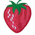 Aplike Ütü İle Yapışan Çilek Desen