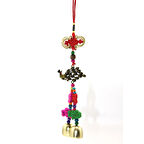 Tavuskuşu Renkli Rüzgar Çanı Alk2845 ( Lisinya )