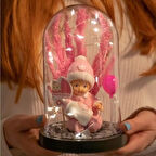 Teraryum Fanus Kız Bebek Hoşgeldin Doğum Hediyesi Işıklı