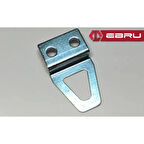 Bombeli Üçgen Eğik, Eğri Çerçeve Askısı - 250 Adet ( Lisinya )