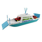 Feribot Araç Taşııyan Gemi 45 cm - Turkuaz (Lisinya)