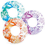 İntex Çiçek Desenli Tutunmalı Simit 76 Cm - 59251 (Lisinya)