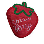 Aplike Ütü İle Yapışan Büyük Çilek Desen