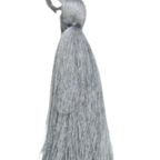 Püskül Tekli 10 Cm 1 Adet Gri