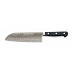 61950 - Sıcak Dövme Oluklu Santoku Şef Bıçağı 18 Cm ( Lisinya )