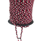 Bileklik İpi, Hediye Paketleme İpi, Şans, Bereket, Aşk, Şifa, Güç 5 Mm Pamuk  5 Metre Kırmızı