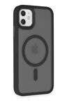 Mkorayavm Apple iPhone 11 Uyumlu Magsafe Şarj Özellikli Lens Korumalı Kapak