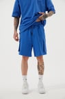 Erkek Kargo Basic Oversize Şort Lens