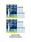 Oral-B Pro Cross Action 18'li Şarjlı Diş Fırçası Yedek Başlığı EB50