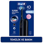 Oral-B iO 2 Şarjlı Diş Fırçası - Siyah, Seyahat Kabı ile