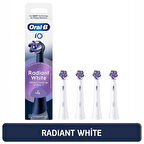 Oral-B iO Radiant White Beyaz Diş Fırçası Yedek Başlığı 4 Adet