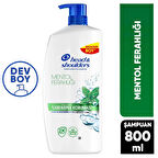 Head&Shoulders Mentol Ferahlığı Kepek Karşıtı Şampuan 800ml