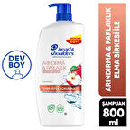 Head&Shoulders Arındırma ve Parlaklık Kepek Karşıtı Şampuan Elma Sirkesi ile 800ml