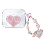 CaseOnn Samsung Galaxy Buds 3 Kılıf Işıltılı Kalp